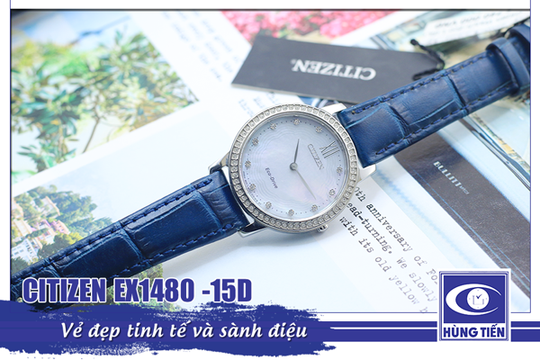 Đồng hồ Citizen EX1480-15D - Vẻ đẹp trẻ trung ấn tượng